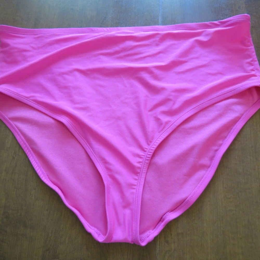 MOXI BLU PINK PLUS SIZE 3X BIKINI BOTTOM